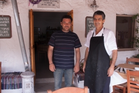 Waiter and Chef, Limenos Garecki, Greece. '16.