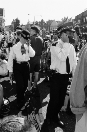 'Reclaim the Streets' Demo, Islington, '95.