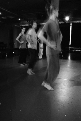 Dancers, South Bank, London.