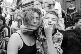 'Reclaim the Streets' Demo, Bath, '96.