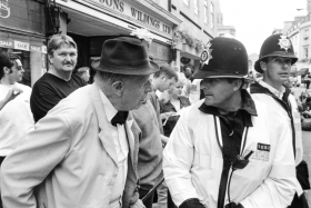 A Chat With The Constable, Bath, '96.