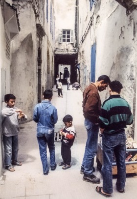 Street life, Essaouira, Morocco.