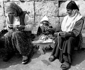 Two Women and Baby ,Derinkuyu, Turkey. '01.