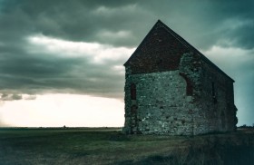 St Peter-on-the-Wall [654AD], Bradwell on Sea, Essex. Early 90's.