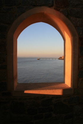 Clevedon Pier from Folley, Somerset.