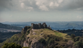 Carreg Cennon Castle, Wales, '21.